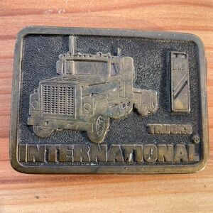 Vintage International Trucks Belt Buckle